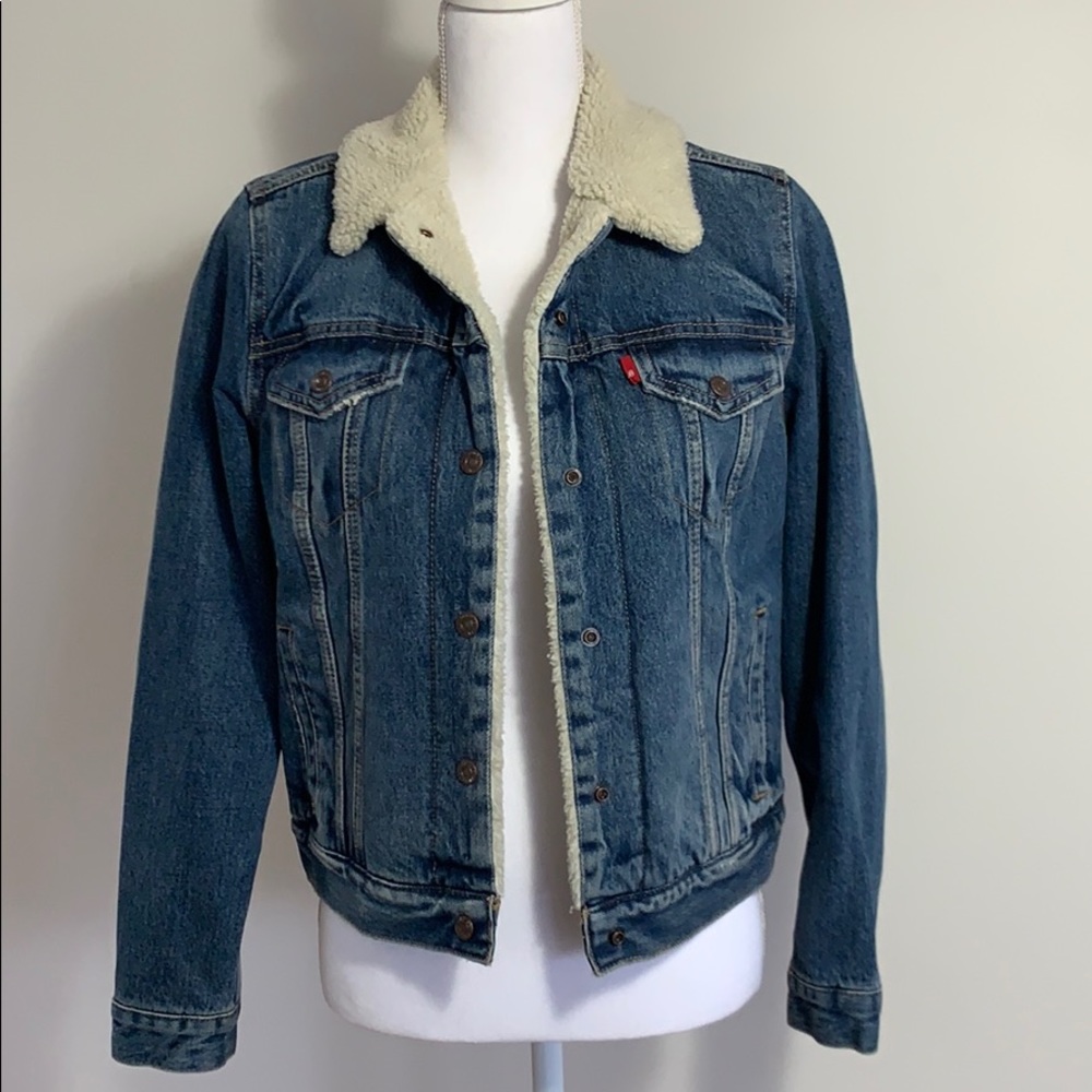 LEVIS - wool lined coat - Picture 2 of 4